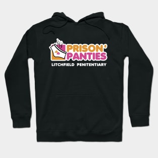 Prison Panties (white text) Hoodie